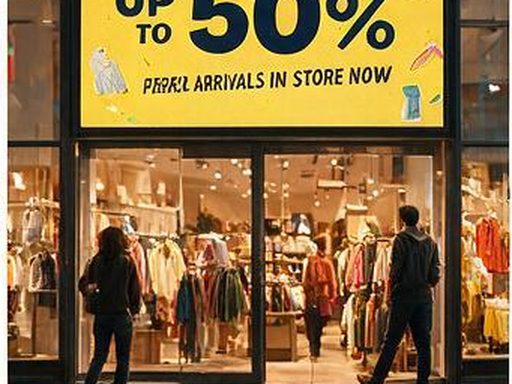 Retail storefront promo display